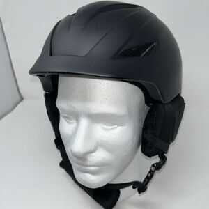 SPY Sender Snow Helmet Mips Brain Protection System, Size Large , Black